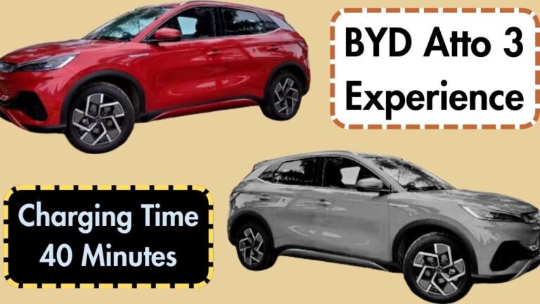 BYD Atto 3 Review 2024 | BYD Atto Eye Catching Car | Pricing | Mileage