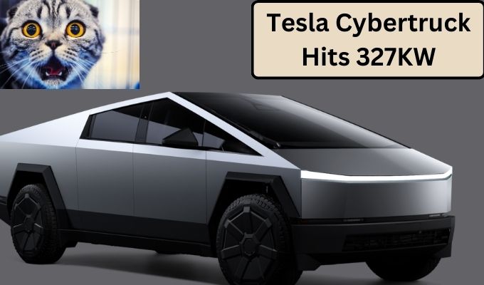 Tesla Cybertruck Hits 327KW