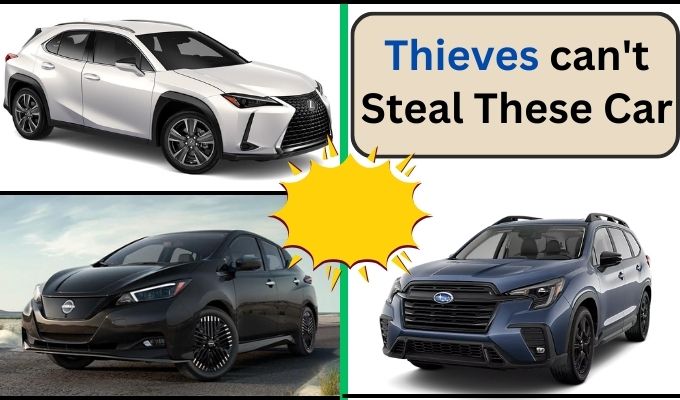 Least Stolen Cars In US