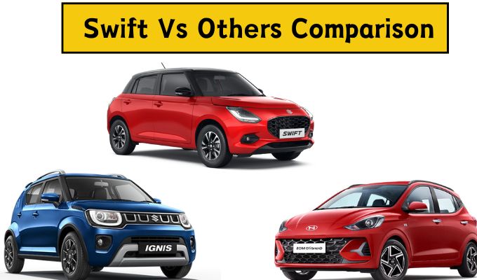 New Maruti Suzuki Swift vs Competitors