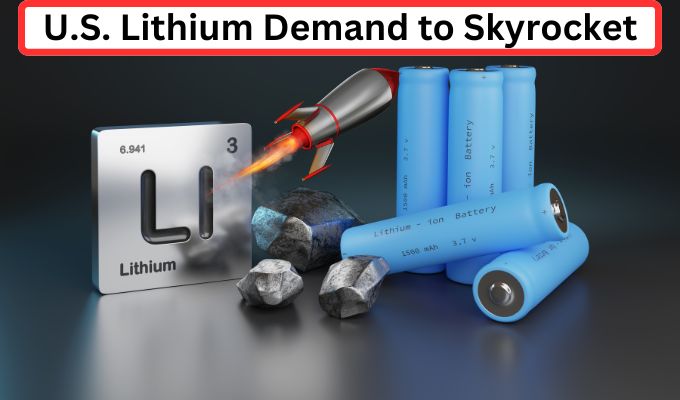 U.S. Lithium Demand to Skyrocket