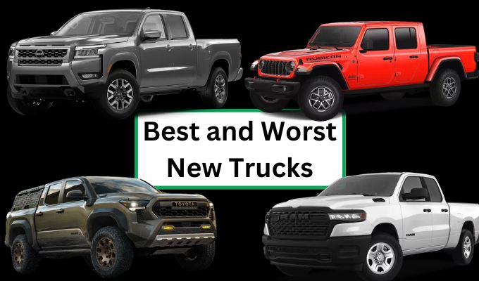 Best and Worst New Trucks