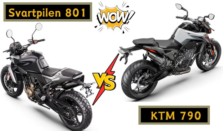 Husqvarna Svartpilen 801 vs KTM 790 Duke