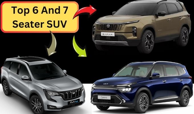 Top 6 And 7 Seater SUV