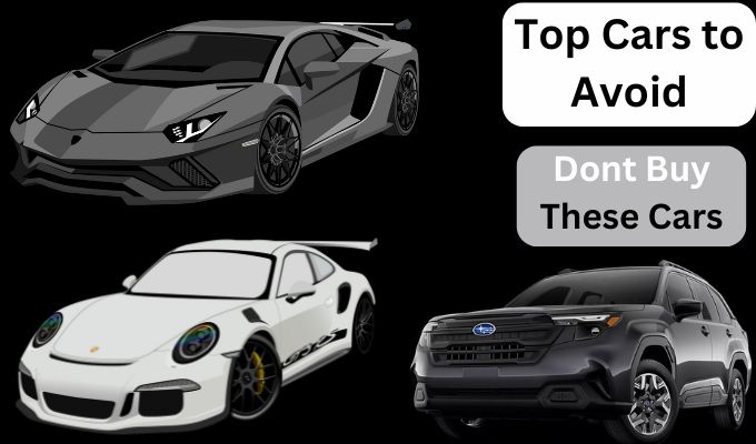 Top Cars to Avoid