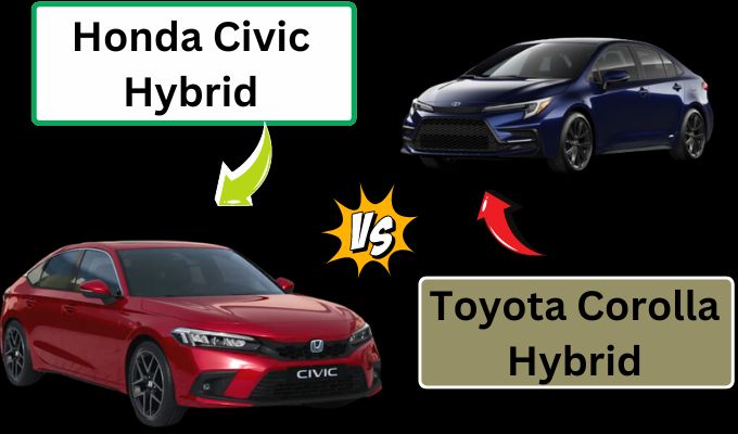 Toyota Corolla Hybrid vs Honda Civic Hybrid