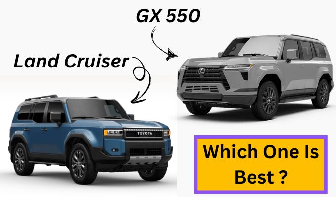 Toyota Land Cruiser vs Lexus GX 550