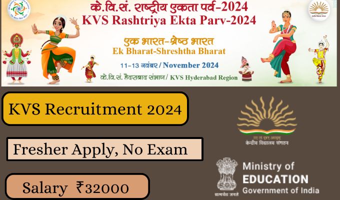 KVS Recruitment 2024