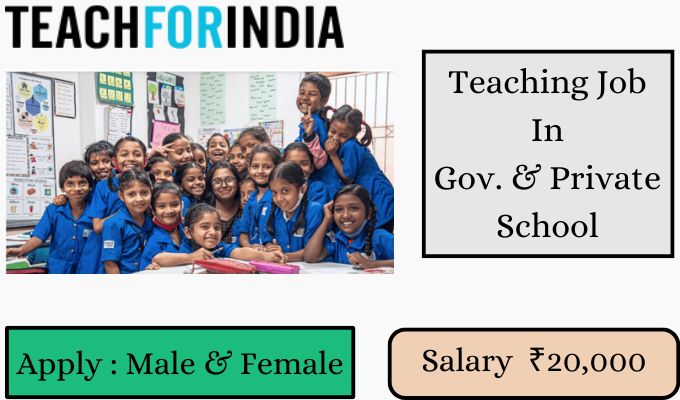 Job In Teach For India