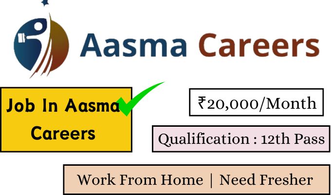 Job Opportunity with Aasma Careers