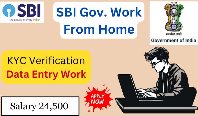 SBI Work From Home Jobs 2024